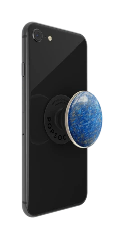 PopSockets Lapis -PopSockets Soldes Genuine Lapis Lazuli Gemstone 05 Device Black Expanded