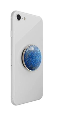 PopSockets Lapis -PopSockets Soldes Genuine Lapis Lazuli Gemstone 06 Device White Collapsed