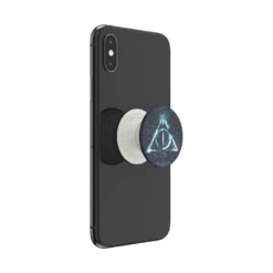 PopSockets Harry Potter — Glitter Deathly Hallows™ -PopSockets Soldes Glitter Deathly Hallows 05 Device Black Expanded
