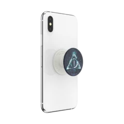 PopSockets Harry Potter — Glitter Deathly Hallows™ -PopSockets Soldes Glitter Deathly Hallows 07 Device White Expanded