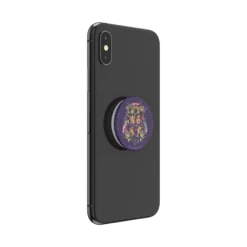 PopSockets Harry Potter — Glitter Hogwarts™ Floral -PopSockets Soldes Glitter Hogwarts Floral 04 Device Black Collapsed