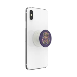 PopSockets Harry Potter — Glitter Hogwarts™ Floral -PopSockets Soldes Glitter Hogwarts Floral 07 Device White Expanded