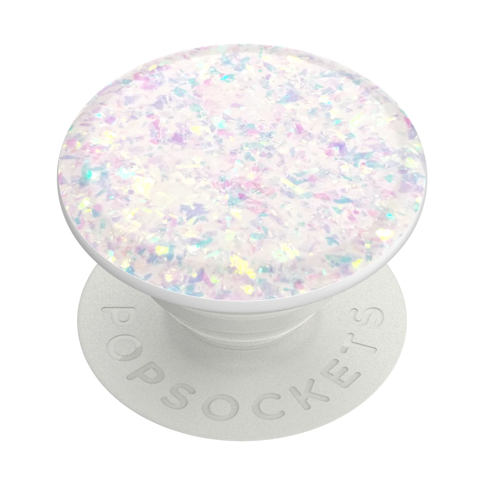 PopSockets Iridescent Confetti White 4 PopSockets Iridescent Confetti White – Image 2