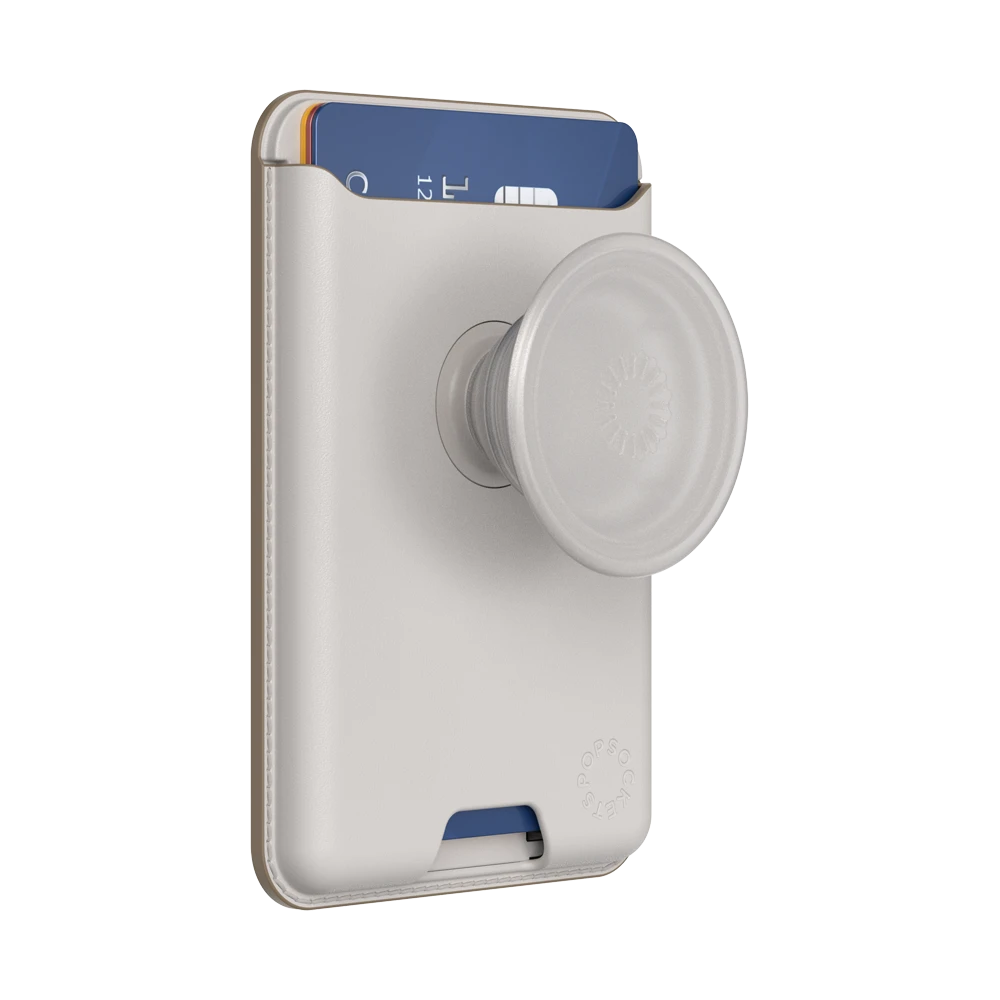 PopSockets Horchata — Softgoods PopWallet+ For MagSafe 3 PopSockets Horchata — Softgoods PopWallet+ For MagSafe