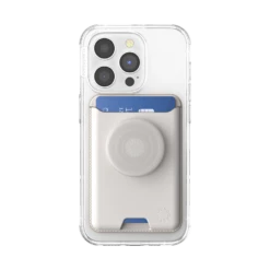 PopSockets Horchata — Softgoods PopWallet+ For MagSafe 11 PopSockets Horchata — Softgoods PopWallet+ For MagSafe -PopSockets Soldes MS PW20 SoftGoods CoconutCream 03 Front Device