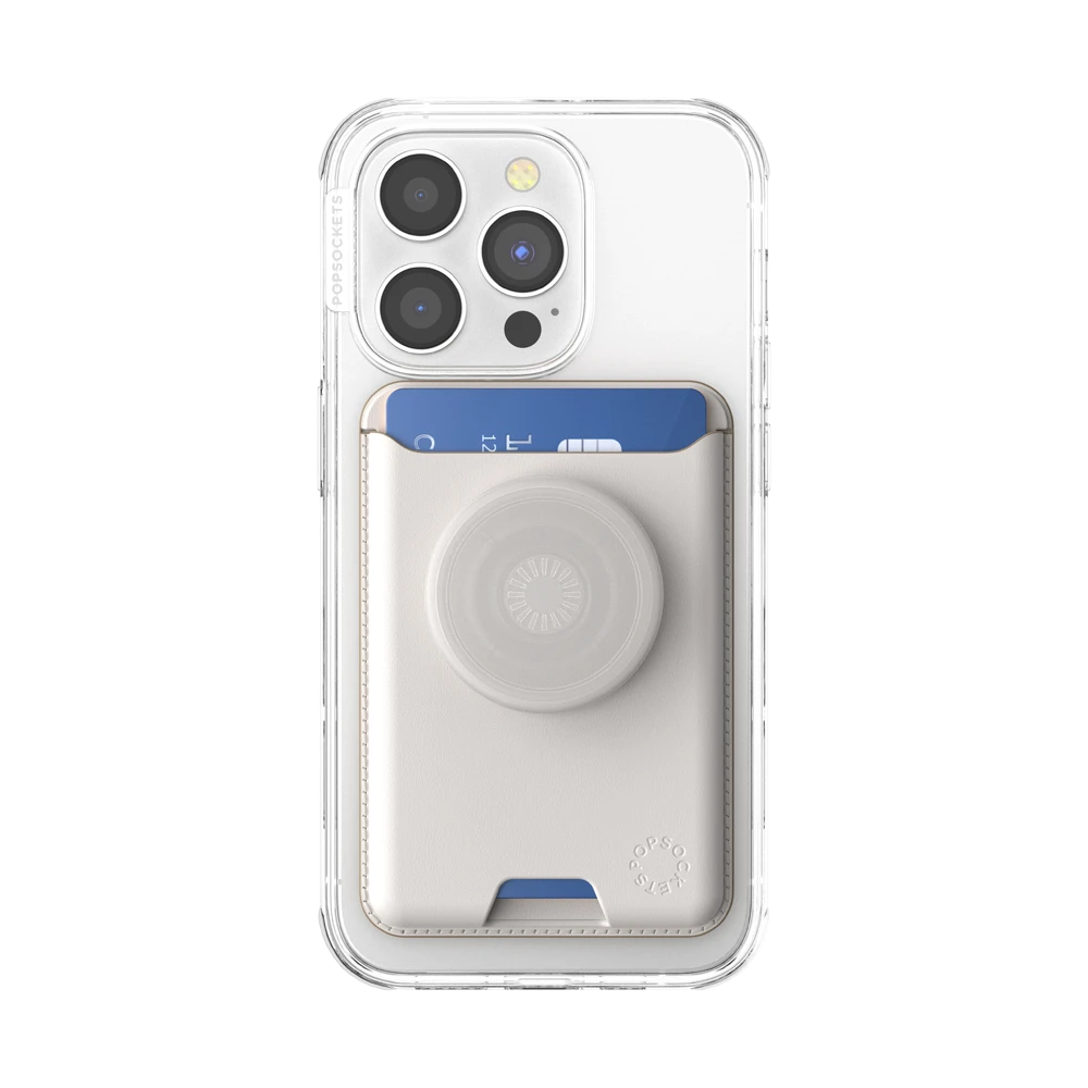 PopSockets Horchata — Softgoods PopWallet+ For MagSafe 6 PopSockets Horchata — Softgoods PopWallet+ For MagSafe – Image 4