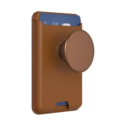 PopSockets Cognac — Softgoods PopWallet+ For MagSafe