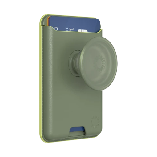 PopSockets Eucalyptus — Softgoods PopWallet+ For MagSafe -PopSockets Soldes MS PW20 SoftGoods Eucalyptus 02 34