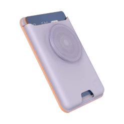 PopSockets Pale Lavender — Softgoods PopWallet+ For MagSafe -PopSockets Soldes MS PW20 SoftGoods Pale Lavender 00 Hero