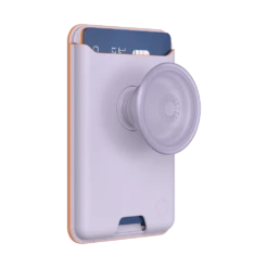 PopSockets Pale Lavender — Softgoods PopWallet+ For MagSafe