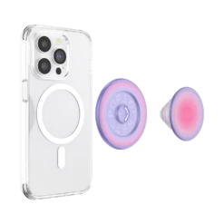 PopSockets Aura — PopGrip For MagSafe - Round -PopSockets Soldes MagSafe20PopGrip Aura 03 Device Detached