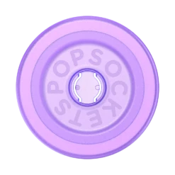 PopSockets Warm Lavender Translucent — MagSafe Round Base