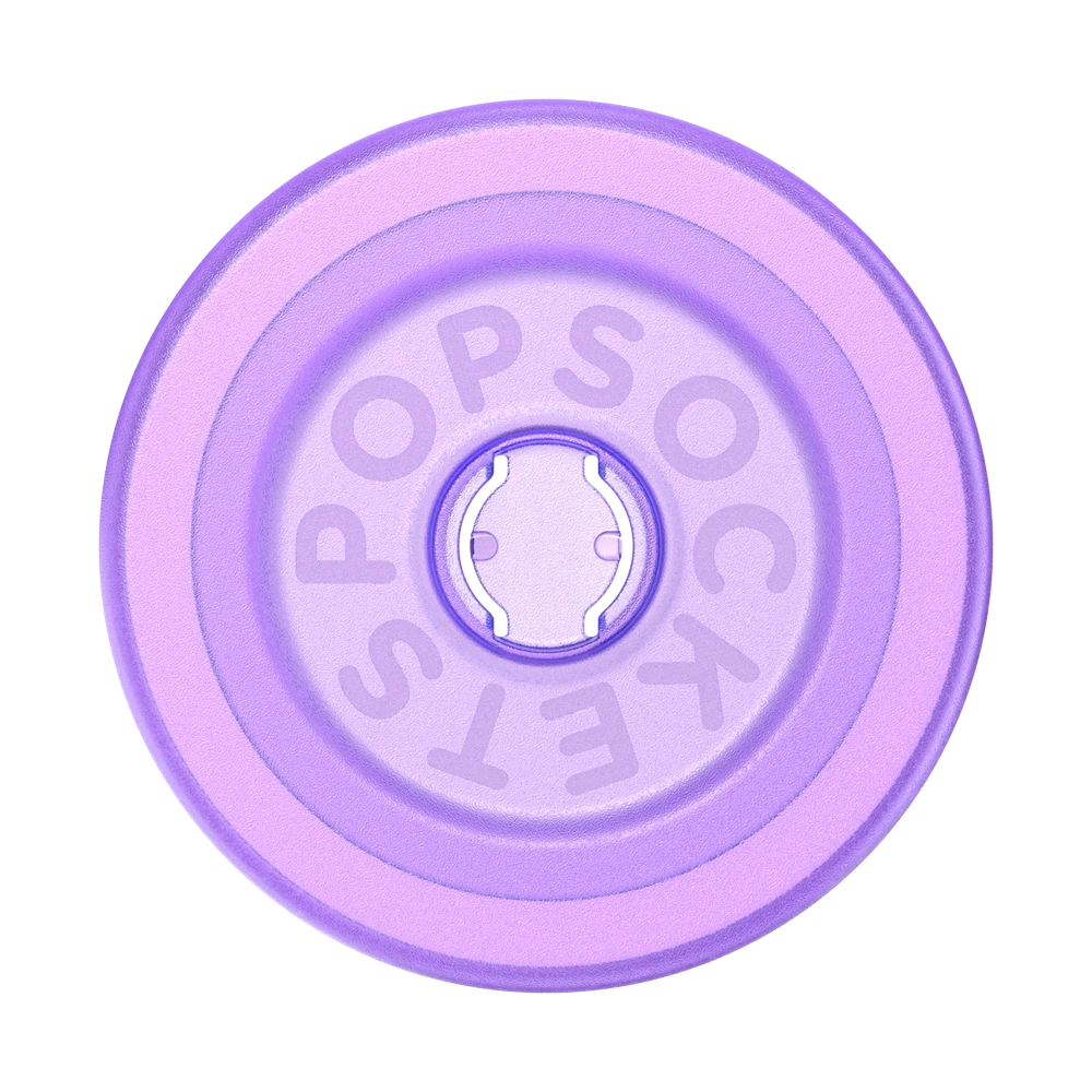 PopSockets Warm Lavender Translucent — MagSafe Round Base 3 PopSockets Warm Lavender Translucent — MagSafe Round Base