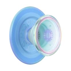 PopSockets Opalescent Blue — PopGrip For MagSafe - Round
