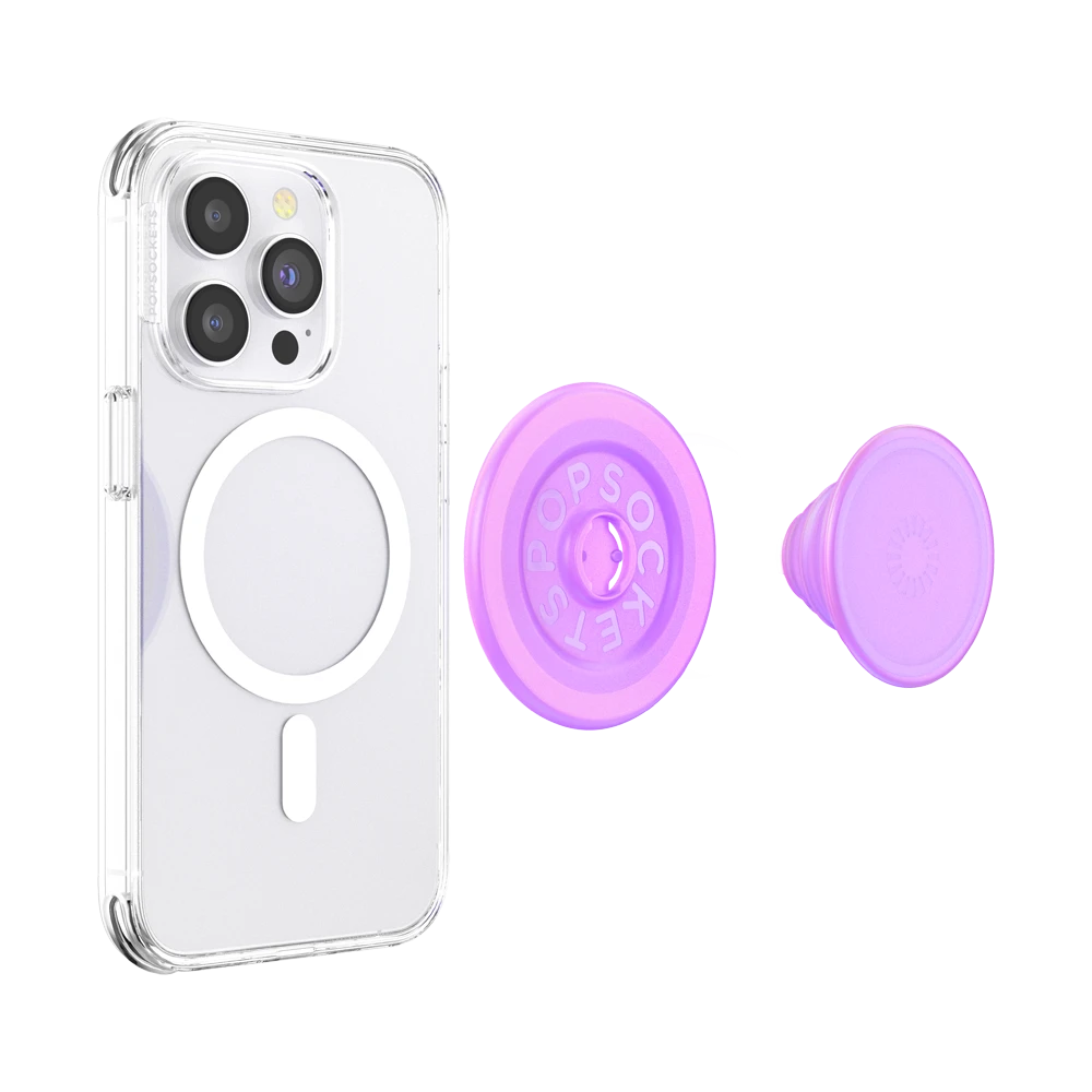 PopSockets Opalescent Pink — PopGrip For MagSafe - Round 8 PopSockets Opalescent Pink — PopGrip For MagSafe - Round – Image 6
