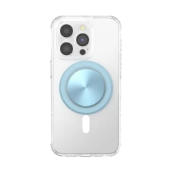 PopSockets Blue Sigh — PopGrip For MagSafe - Round 15 PopSockets Blue Sigh — PopGrip For MagSafe - Round -PopSockets Soldes MagSafe PopGrip BlueSigh 01 Front Device