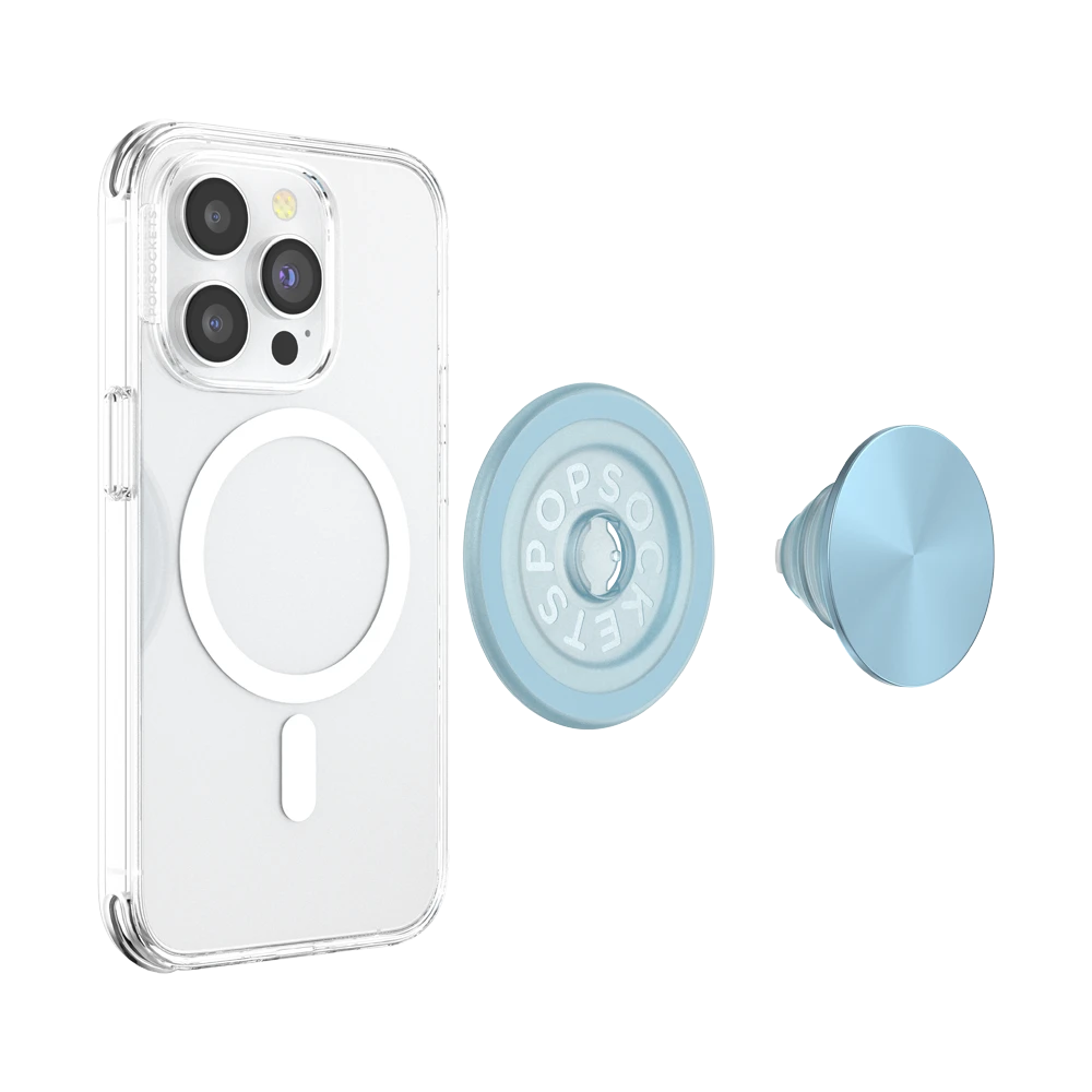 PopSockets Blue Sigh — PopGrip For MagSafe - Round 7 PopSockets Blue Sigh — PopGrip For MagSafe - Round – Image 5