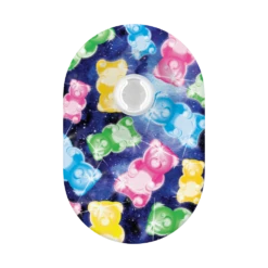 PopSockets Gummy Galaxy — PopGrip For MagSafe - Pill 14 PopSockets Gummy Galaxy — PopGrip For MagSafe - Pill -PopSockets Soldes MagSafe PopGrip Gummy Galaxy 01B Front No QRX