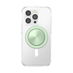PopSockets Honey Dew — PopGrip For MagSafe - Round -PopSockets Soldes MagSafe PopGrip Honeydew 01 Front Device