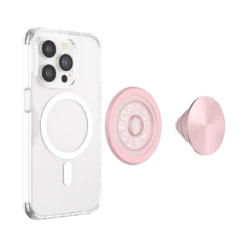 PopSockets Dusty Rose — PopGrip For MagSafe - Round 16 PopSockets Dusty Rose — PopGrip For MagSafe - Round -PopSockets Soldes MagSafe PopGrip Pinky 03 Device Detached