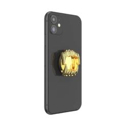 PopSockets Say Cheese -PopSockets Soldes Metal Say Cheese 04 Device Black Collapsed