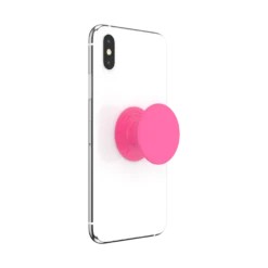 PopSockets Neon Pink -PopSockets Soldes Neon Pink 07 Device White Expanded