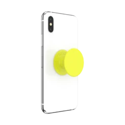 PopSockets Neon Yellow -PopSockets Soldes Neon Jolt Yellow 07 Device White Expanded