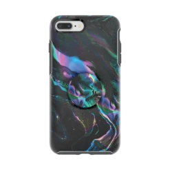 PopSockets Otter + Pop Oil Agate — IPhone 7/8 Plus