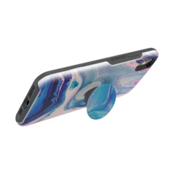 PopSockets Otter + Pop Pamplemousse — IPhone XS Max -PopSockets Soldes OtterPop Sym Pamplemousse IPXSMax 05 Kickstand