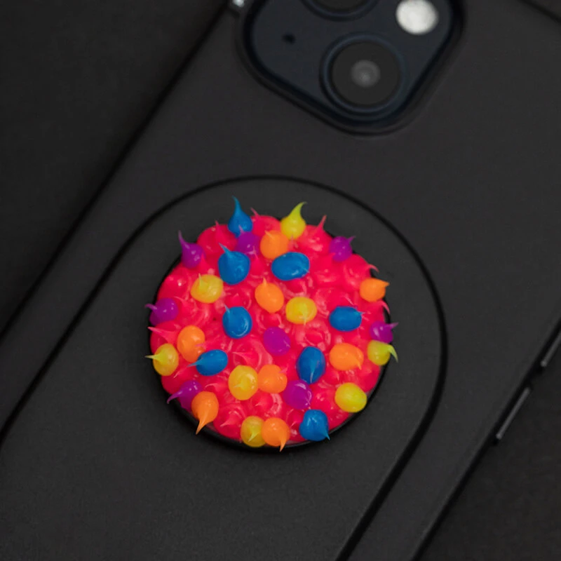 PopSockets Spiky Pink Acid 6 PopSockets Spiky Pink Acid – Image 4