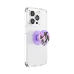 PopSockets Translucent Lavender Twilight -PopSockets Soldes PG Plantcore Translucent Lavender Twilight 05 Device Expanded
