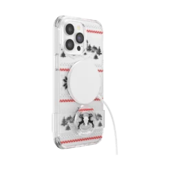 PopSockets Apres Chalet — IPhone 14 Pro Max For MagSafe -PopSockets Soldes POD PopCase MagSafe Apres Chalet IP14ProMax 05 Charging