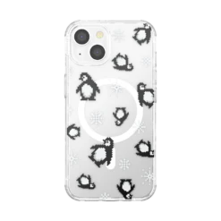 PopSockets Penguin March — IPhone 14 | 13 For MagSafe -PopSockets Soldes POD PopCase MagSafe Penguin March IP14 01B Front No Slide
