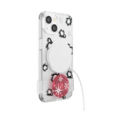 PopSockets Penguin March — IPhone 14 | 13 For MagSafe -PopSockets Soldes POD PopCase MagSafe Penguin March IP14 05 Charging
