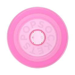 PopSockets Baby Pink Translucent — MagSafe Round Base