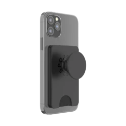 PopSockets Black — PopWallet+ For MagSafe -PopSockets Soldes PW MagSafe Black 05A Device Black Expanded