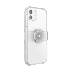 PopSockets Clear — IPhone 11/ XR -PopSockets Soldes PopCase Clear Clear IP11 03 Collapsed