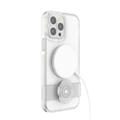 PopSockets Clear — IPhone 13 Pro Max 12 PopSockets Clear — IPhone 13 Pro Max -PopSockets Soldes PopCase Clear Clear IP13ProMax 05 Charging