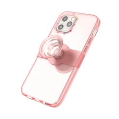 PopSockets Peachy — IPhone 12 Pro Max -PopSockets Soldes PopCase Clear Peachy IP12 12Pro Animation 1