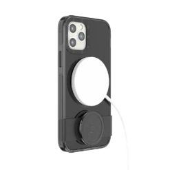 PopSockets Black — IPhone 12 | 12 Pro For MagSafe -PopSockets Soldes PopCase MagSafe Black IP12 12Pro 08 Charging Portrait