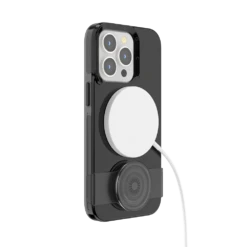 PopSockets Black — IPhone 13 Pro MagSafe -PopSockets Soldes PopCase MagSafe Black IP13Pro 05 Charging