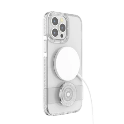 PopSockets Clear — IPhone 13 Pro Max MagSafe -PopSockets Soldes PopCase MagSafe Clear IP13ProMax 05 Charging