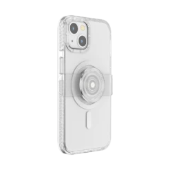 PopSockets Clear — IPhone 13 MagSafe -PopSockets Soldes PopCase MagSafe Clear IP13 03 Collapsed