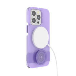 PopSockets Violet — IPhone 13 Pro MagSafe -PopSockets Soldes PopCase MagSafe Violet IP13Pro 05 Charging