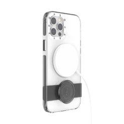 PopSockets White — IPhone 12 Pro Max For MagSafe -PopSockets Soldes PopCase MagSafe White IP12ProMax 08 Charging Portrait