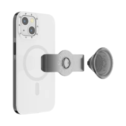 PopSockets White — IPhone 13 MagSafe -PopSockets Soldes PopCase MagSafe White IP13 02 Detached