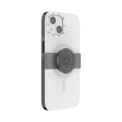 PopSockets White — IPhone 13 MagSafe -PopSockets Soldes PopCase MagSafe White IP13 03 Collapsed