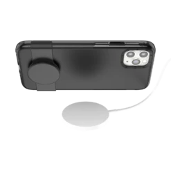 PopSockets Black — IPhone 11 Pro Max/ XS Max 13 PopSockets Black — IPhone 11 Pro Max/ XS Max -PopSockets Soldes PopCase Solid Black IP11ProMax 05 Charging