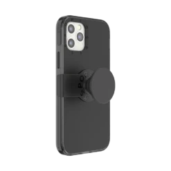 PopSockets Black — IPhone 12 | 12 Pro -PopSockets Soldes PopCase Solid Black IP12 12Pro 04B Expanded Device
