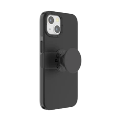 PopSockets Black — IPhone 13 -PopSockets Soldes PopCase Solid Black IP13 04 Expanded